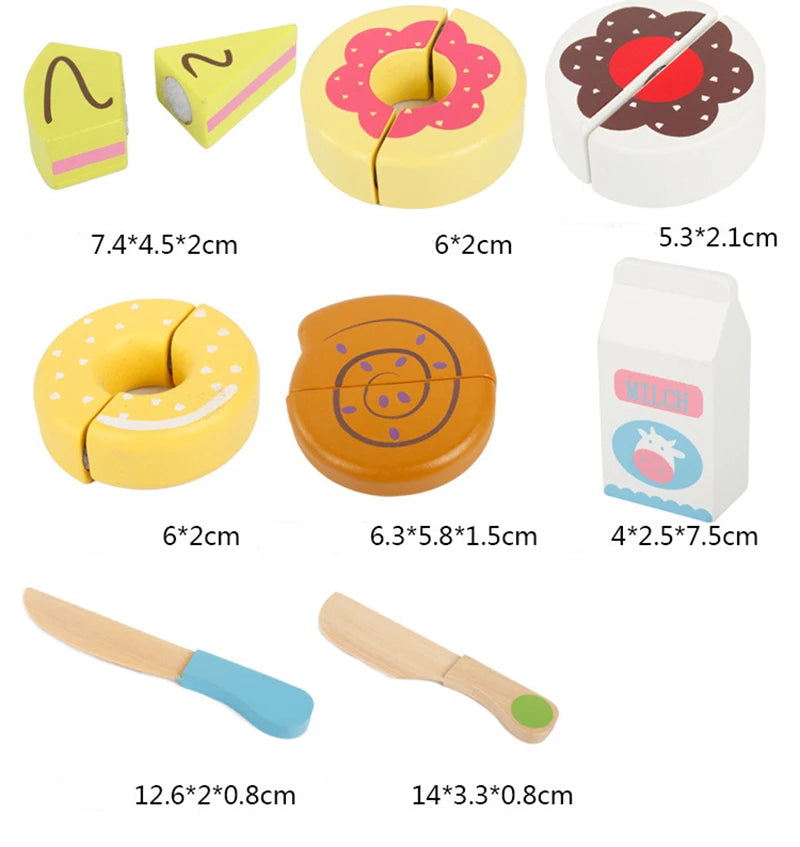 Houten Montessori Keuken Speelset