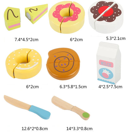 Houten Montessori Keuken Speelset