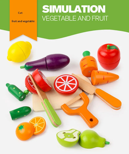 Houten Montessori Keuken Speelset
