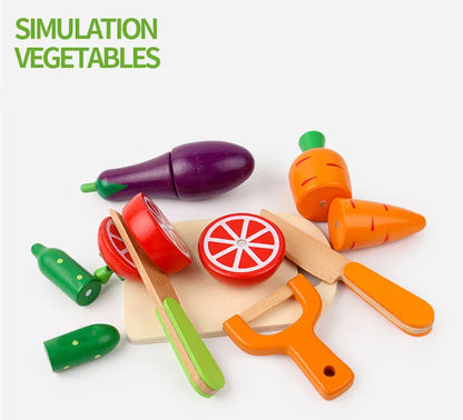 Houten Montessori Keuken Speelset