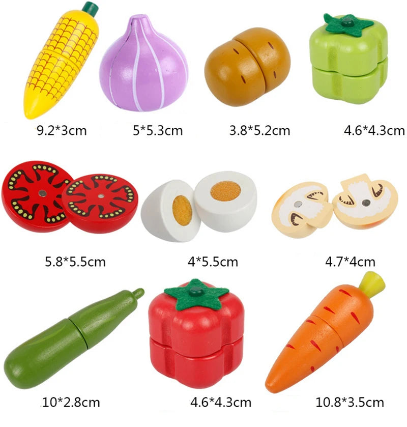Houten Montessori Keuken Speelset
