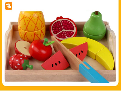 Houten Montessori Keuken Speelset