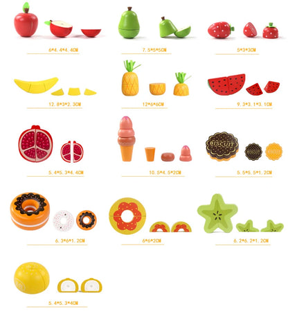 Houten Montessori Keuken Speelset