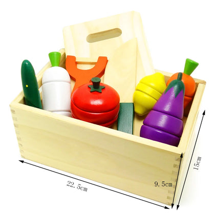 Houten Montessori Keuken Speelset