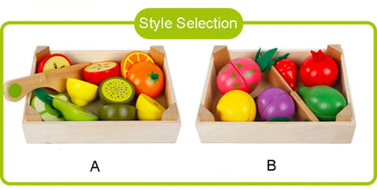 Houten Montessori Keuken Speelset