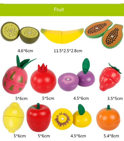 Houten Montessori Keuken Speelset