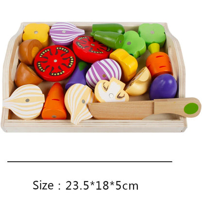 Houten Montessori Keuken Speelset