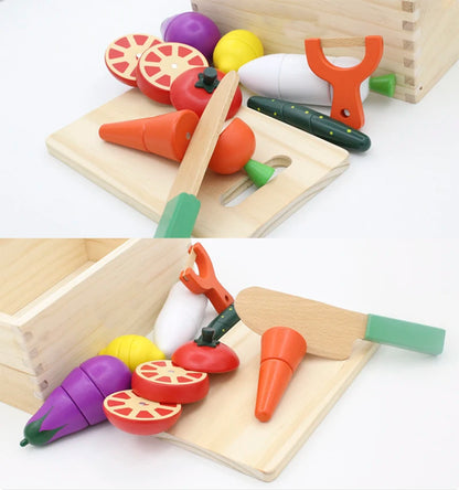 Houten Montessori Keuken Speelset