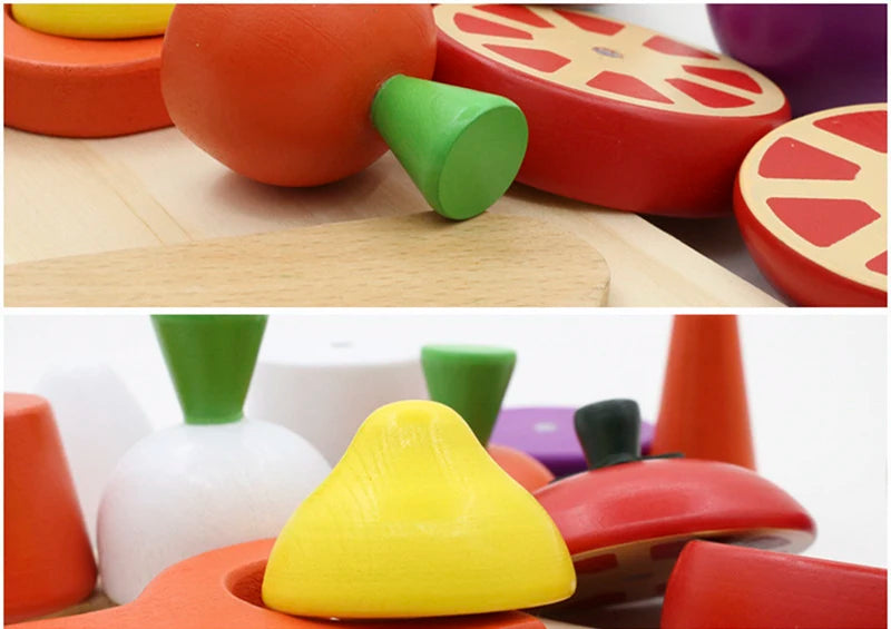 Houten Montessori Keuken Speelset
