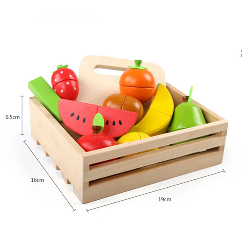 Houten Montessori Keuken Speelset