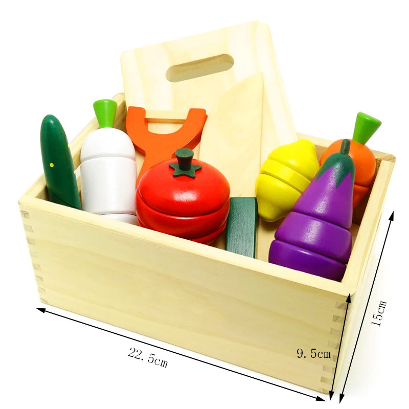 Houten Montessori Keuken Speelset