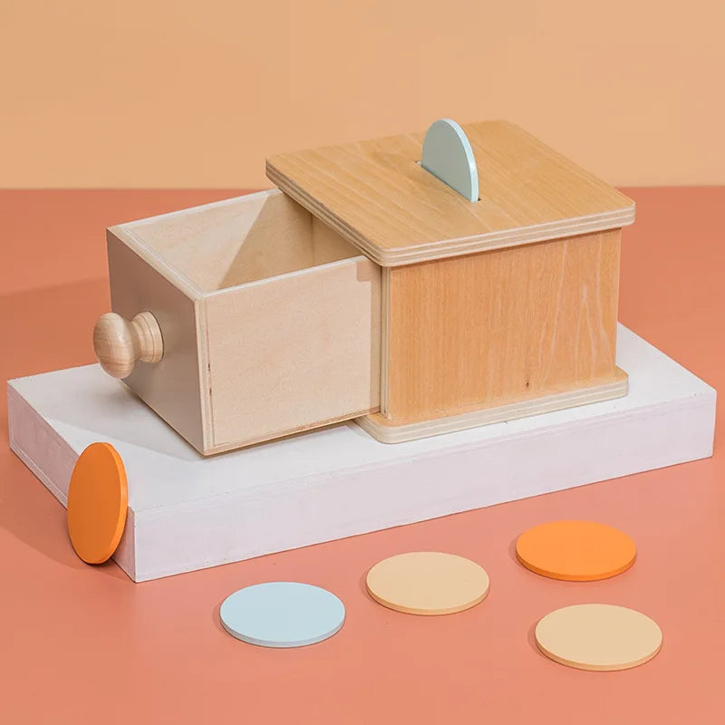 Kidu™ Montessori Draaitrommel | Sensorisch Leerspeelgoed