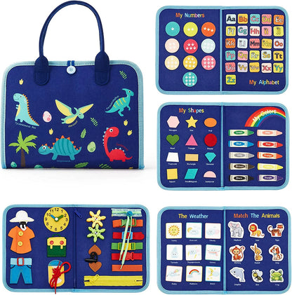 Montessori Busy Board – Educatief Sensorisch Speelgoed voor Peuters