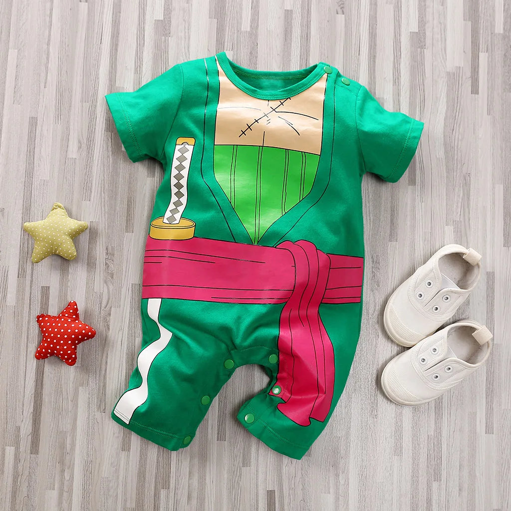 Anime Baby Romper – Zacht Katoen (0-18M)
