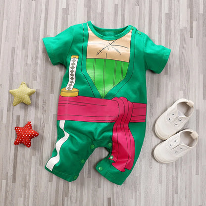 Anime Baby Romper – Zacht Katoen (0-18M)