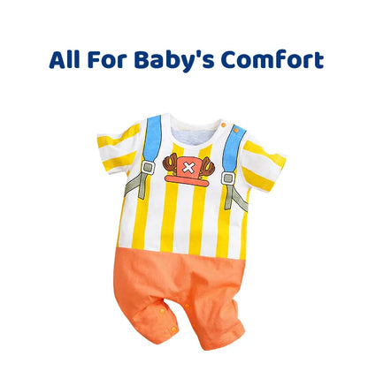 Anime Baby Romper – Zacht Katoen (0-18M)