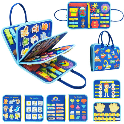Montessori Busy Board – Educatief Sensorisch Speelgoed voor Peuters