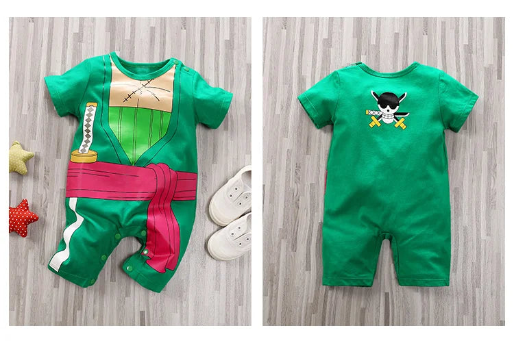 Anime Baby Romper – Zacht Katoen (0-18M)