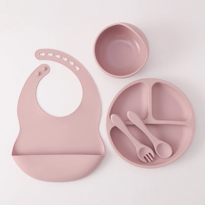 Kidu 5-Delige Baby Eetset met Zuignap – BPA-Vrij