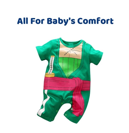 Anime Baby Romper – Zacht Katoen (0-18M)