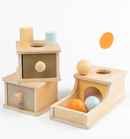 Kidu™ Montessori Draaitrommel | Sensorisch Leerspeelgoed