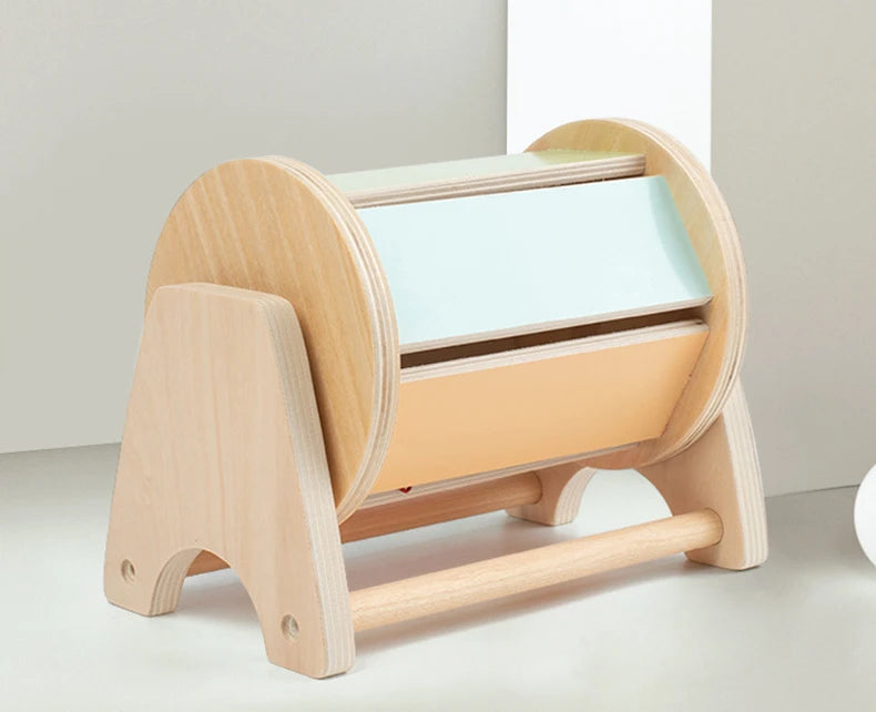 Kidu™ Montessori Draaitrommel | Sensorisch Leerspeelgoed