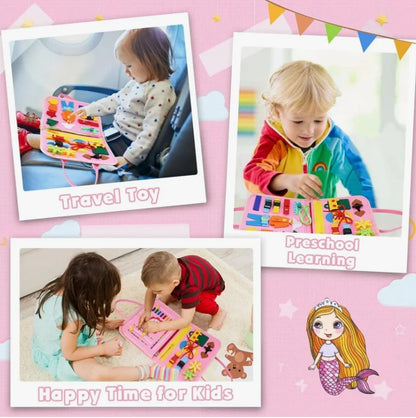 Montessori Busy Board – Educatief Sensorisch Speelgoed voor Peuters