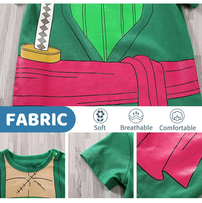 Anime Baby Romper – Zacht Katoen (0-18M)