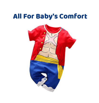 Anime Baby Romper – Zacht Katoen (0-18M)