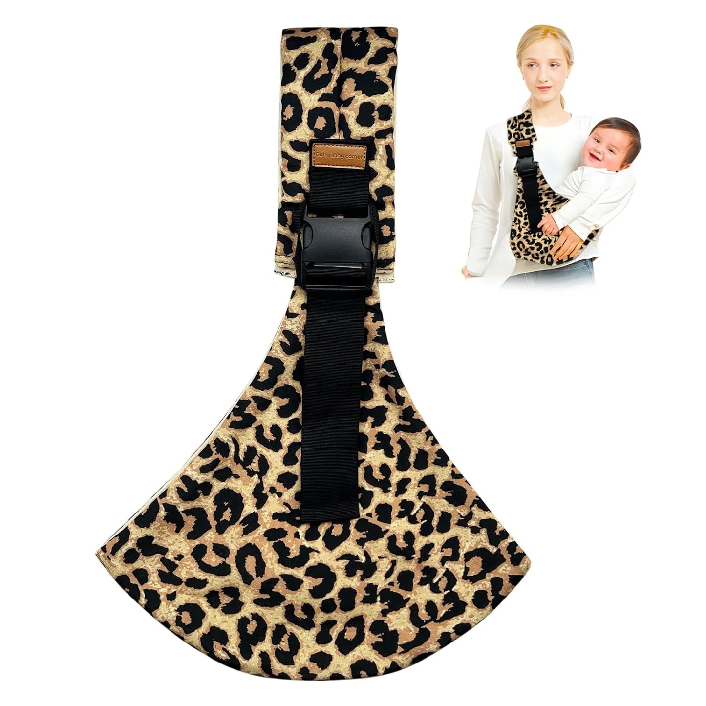 Kidu Baby Draagdoek – Ergonomische Draagzak (0-36M)