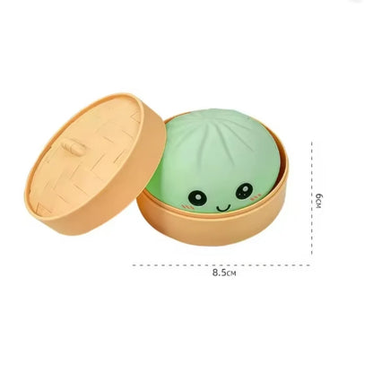 Kidu™ Dumpling Knijpbal | Sensorisch Anti-Stress Speelgoed