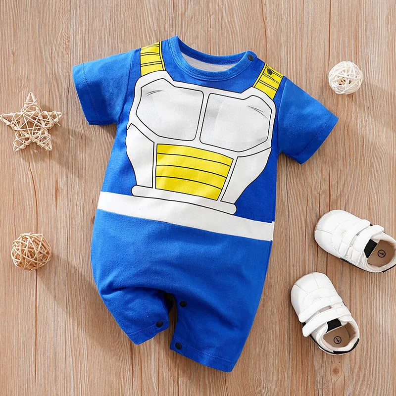 Anime Baby Romper – Zacht Katoen (0-18M)