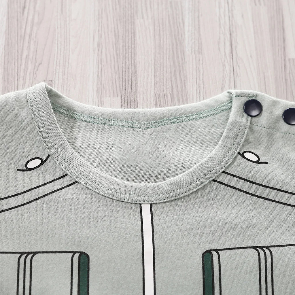 Anime Baby Romper – Zacht Katoen (0-18M)