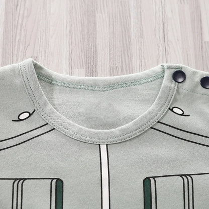 Anime Baby Romper – Zacht Katoen (0-18M)