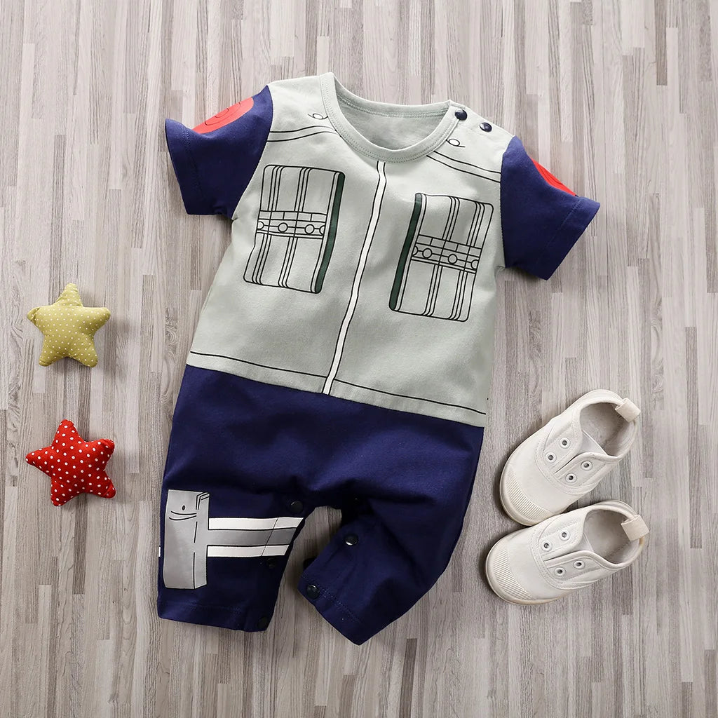 Anime Baby Romper – Zacht Katoen (0-18M)