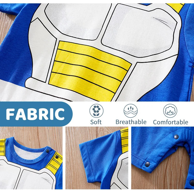 Anime Baby Romper – Zacht Katoen (0-18M)