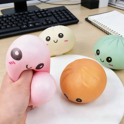 Kidu™ Dumpling Knijpbal | Sensorisch Anti-Stress Speelgoed