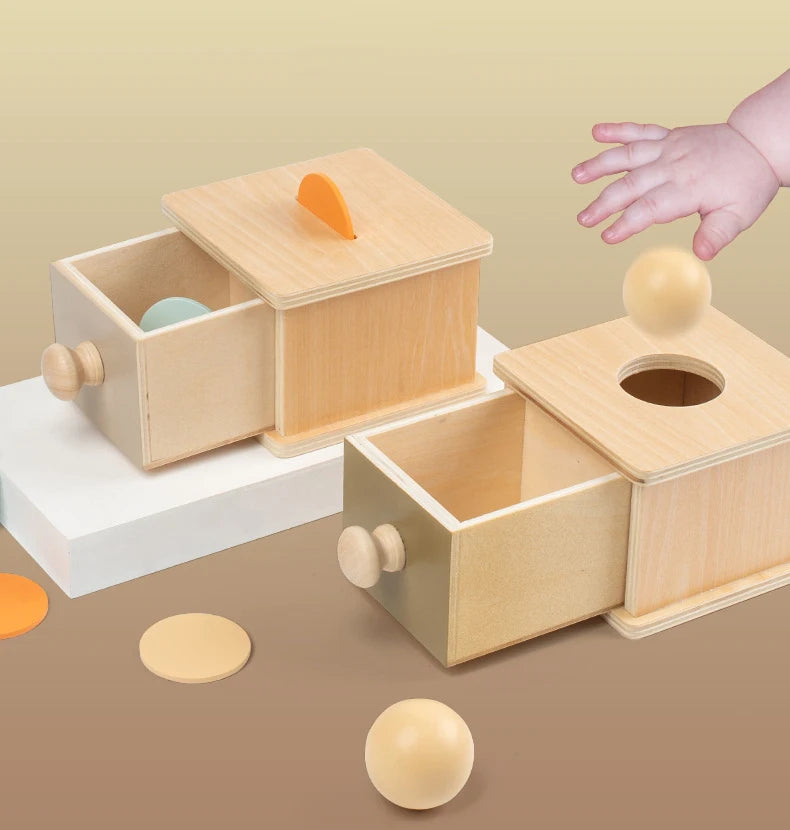 Kidu™ Montessori Draaitrommel | Sensorisch Leerspeelgoed