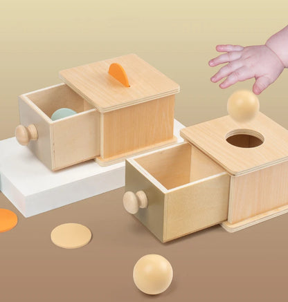 Kidu™ Montessori Draaitrommel | Sensorisch Leerspeelgoed