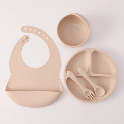 Kidu 5-Delige Baby Eetset met Zuignap – BPA-Vrij