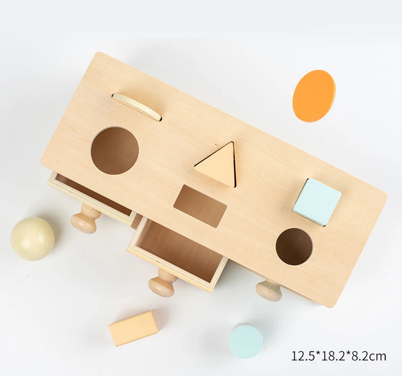 Kidu™ Montessori Draaitrommel | Sensorisch Leerspeelgoed