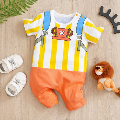 Anime Baby Romper – Zacht Katoen (0-18M)