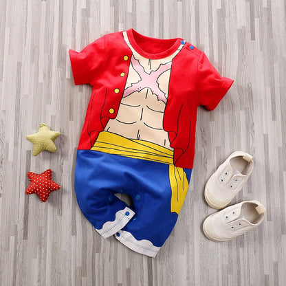 Anime Baby Romper – Zacht Katoen (0-18M)